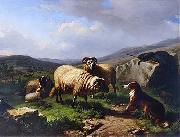 unknow artist Sheep 113 oil painting on canvas